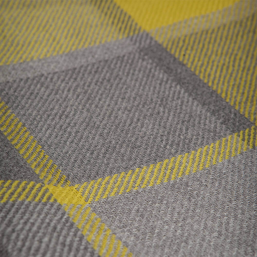 Checked Alpaca Throw | Shop object with meaning at Maison Numen