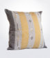 Gray And Gold Mexican Pillow Cover
