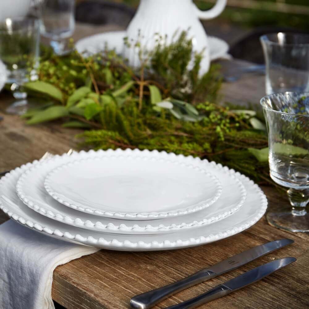 Costa Nova Pearl Dinner Plate Set | Shop Now at Maison Numen!