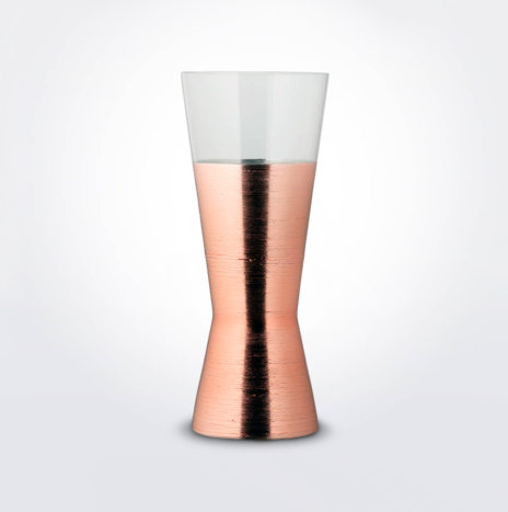 Short Futura Copper Vase