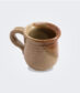 Brown Stoneware Coffee Cup Set