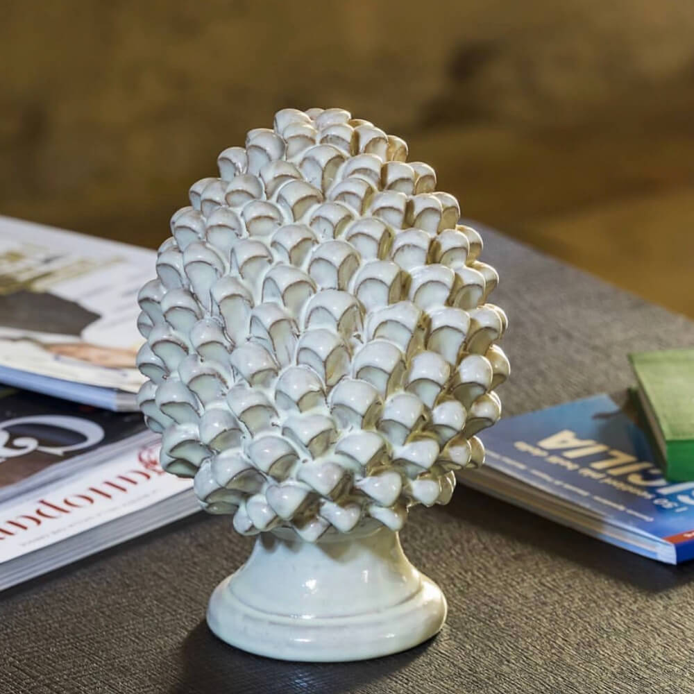Ceramic Pine Cone Medium by Giacomo Alessi | Maison Numen