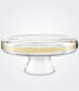 Clear and Gold Cake Stand
