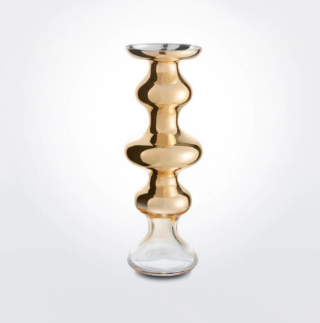 Golden Chic Candle Holder