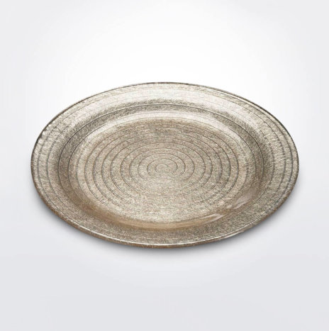 Spiral Sand Centerpiece Platter