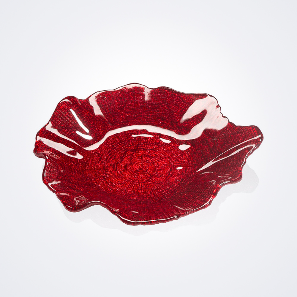 Folies-wavy-red-plate-medium
