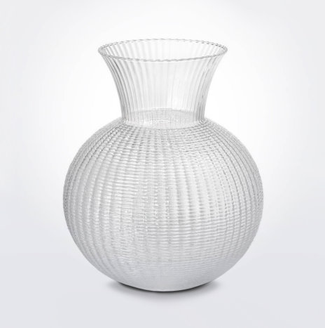 Medium Ophelia Clear Glass Vase