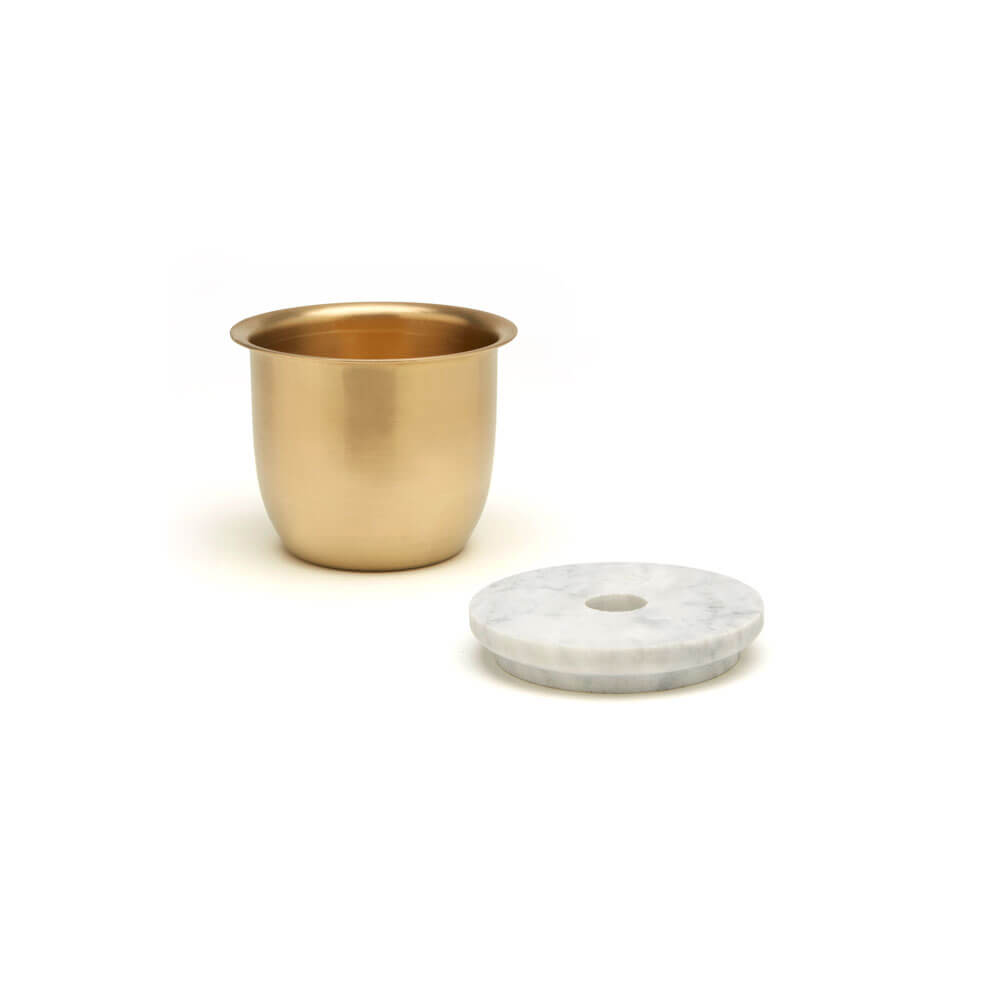 Brass-metal-and-marble-container-2