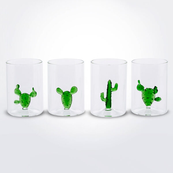 Cactus glass set product picture.