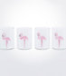 Flamingo Glass Set