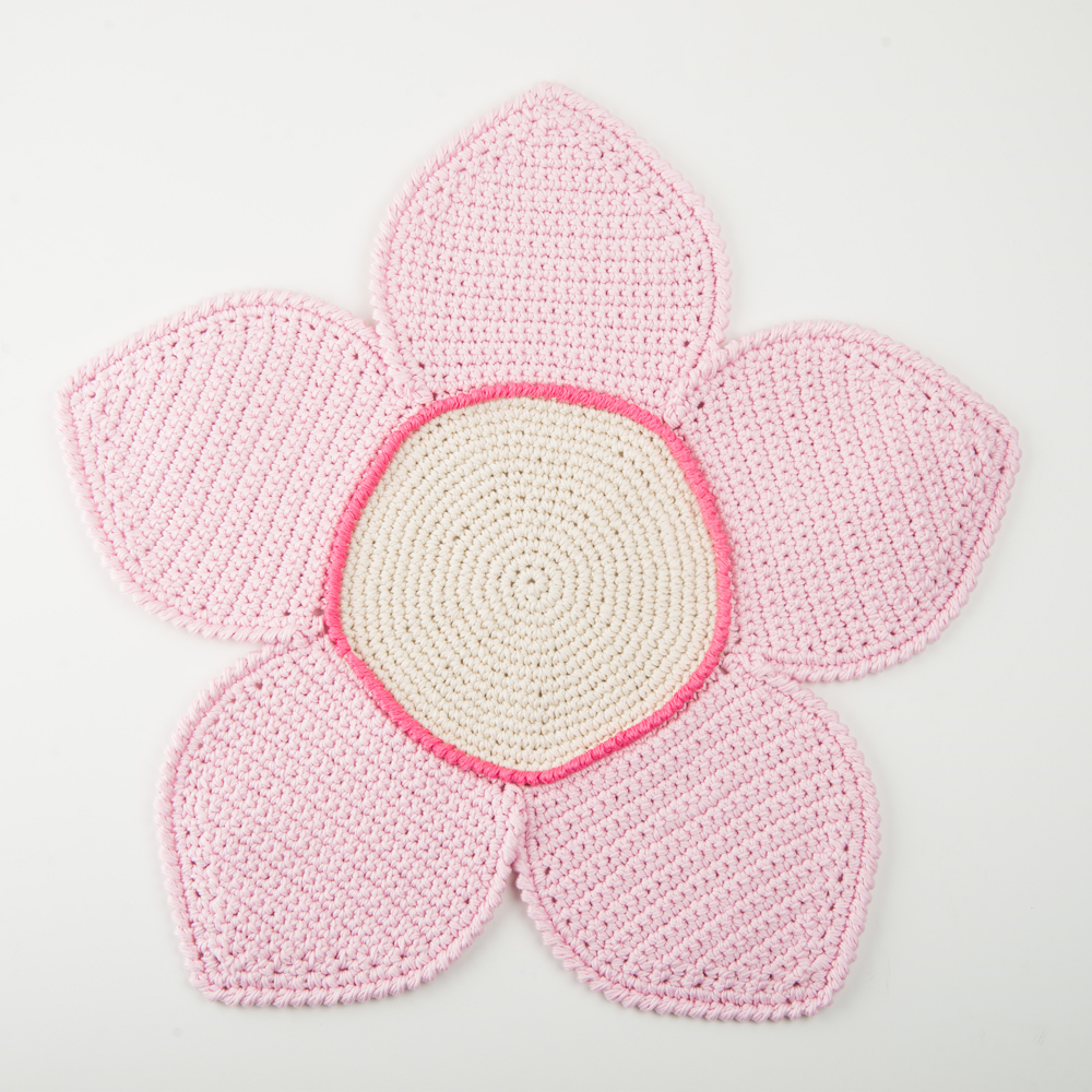 Crochet-flower-placemat set-6