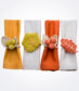 Yellow Hues Crochet Napkin Ring Set