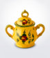 Oriente Italiano Giallo Sugar Pot