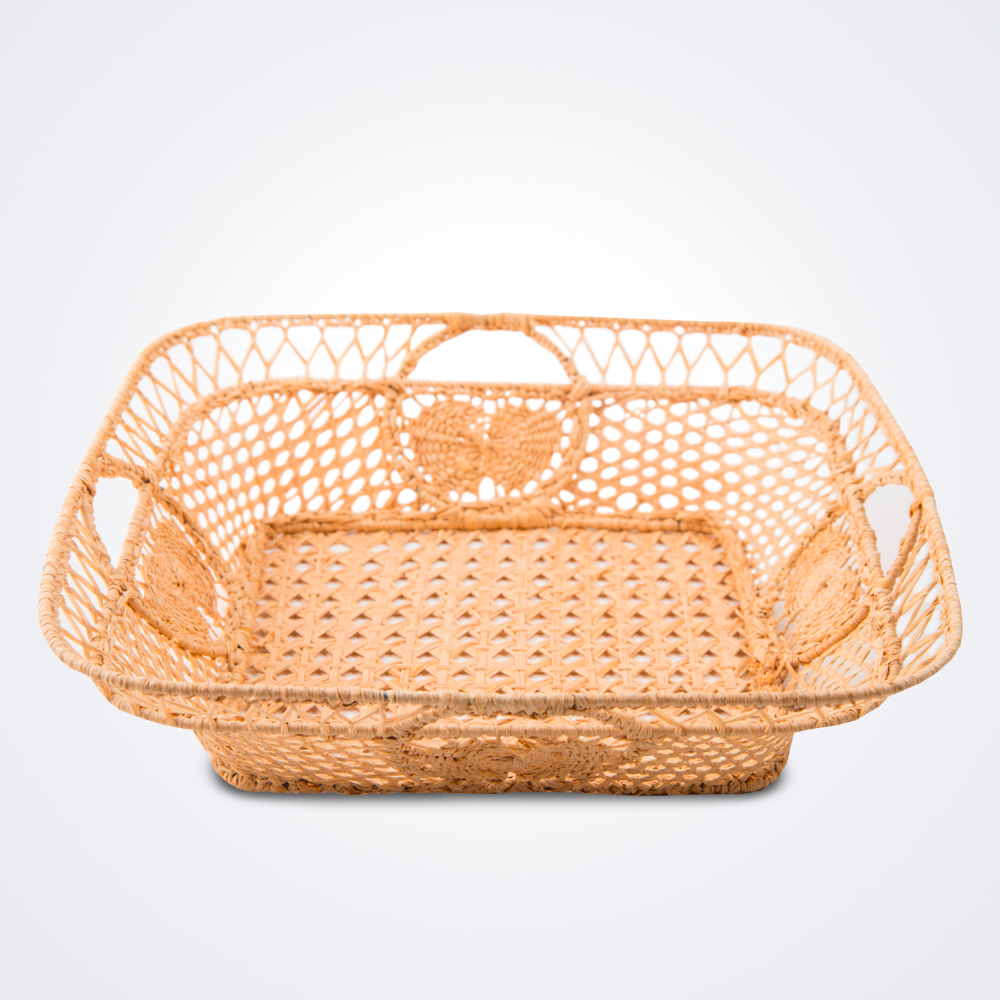 raffia shopping basket