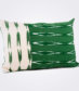 Green Serpentine Lumbar Pillow Cover