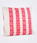 Red Stars Square Pillow Cover