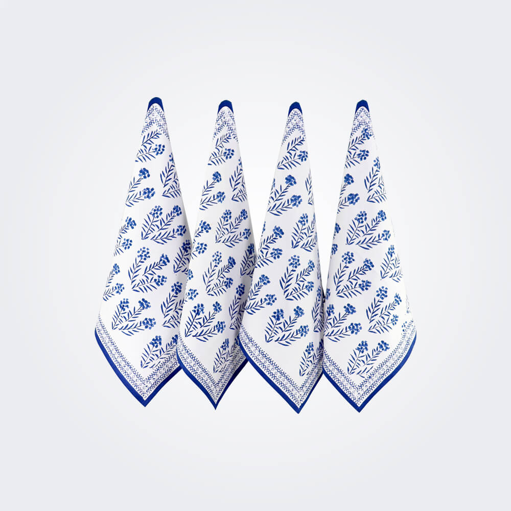 blue-Phlox-napkin-set