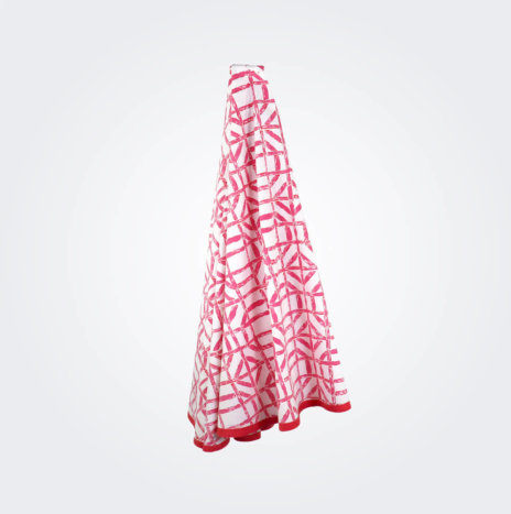 Pink Bamboo Tablecloth