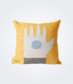 Yellow Ritual Pillow Cover