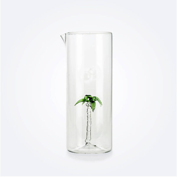 Palm glass jug product picture.