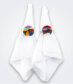 Multicolor Pompom Napkin Ring Set