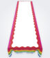 Large Rainbow Linen Tablecloth