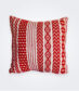 Red Guatemalan Pillow Cover