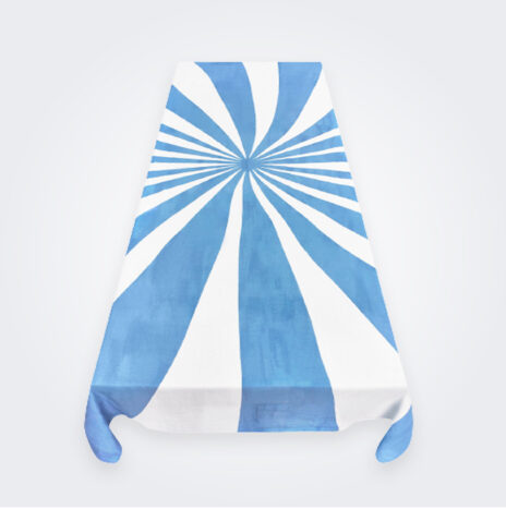 Medium Blue Le Cirque Tablecloth