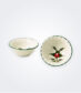Small White Italian Pottery Bowl Set