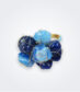 Blue Stones Napkin Ring Set