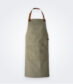 Washed Green Canvas Apron