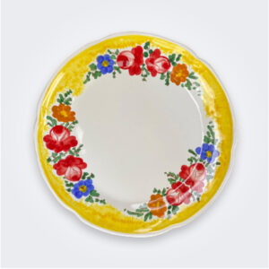 Floral dinner plate set product picture.