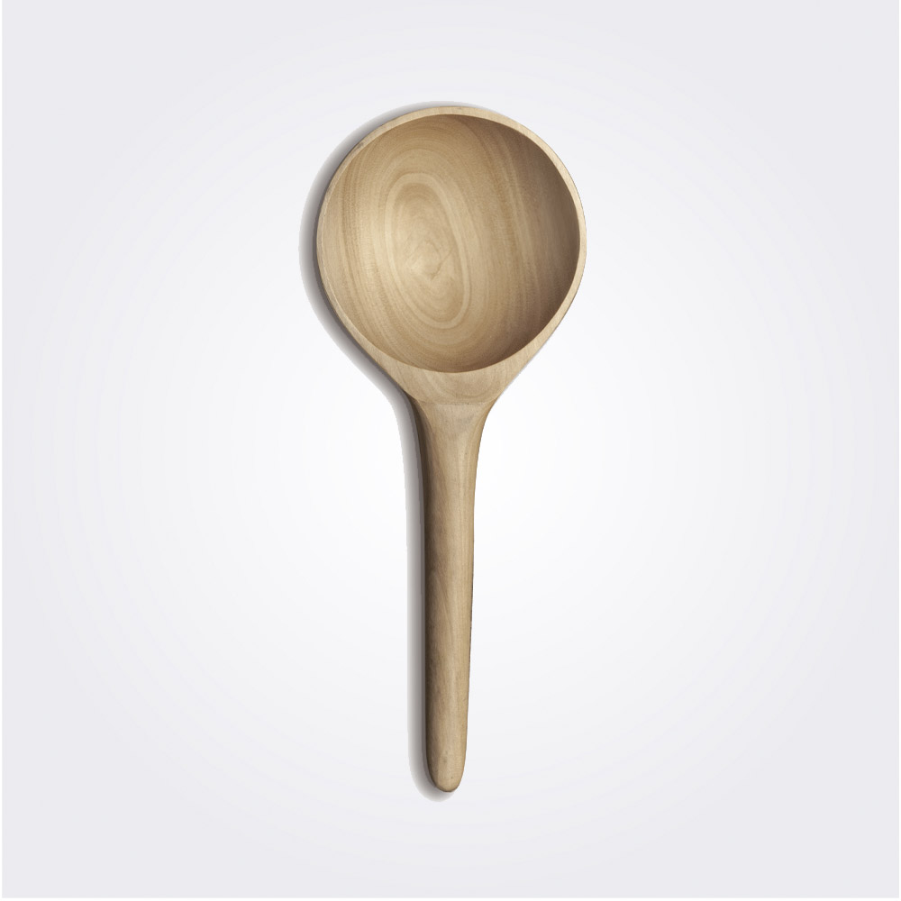 Light wood rice paddle