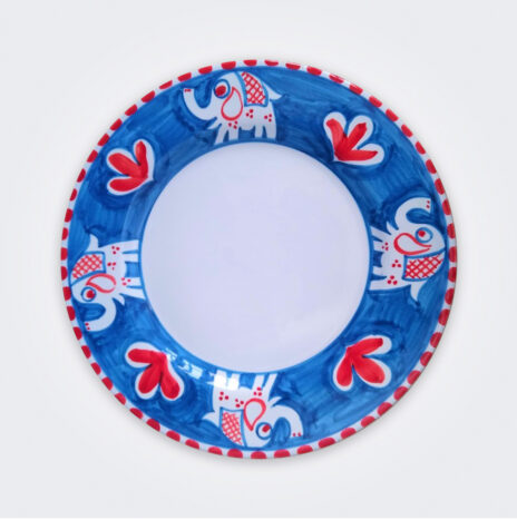 Elephant Ceramic Dinner Plate
