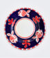 Red Fish Ceramic Salad Plate