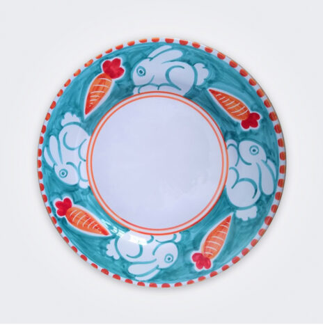 Rabbit Ceramic Dinner Plate