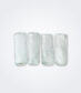 White Glass Shot Set