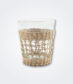 Seagrass Cage Wide Tumbler Set