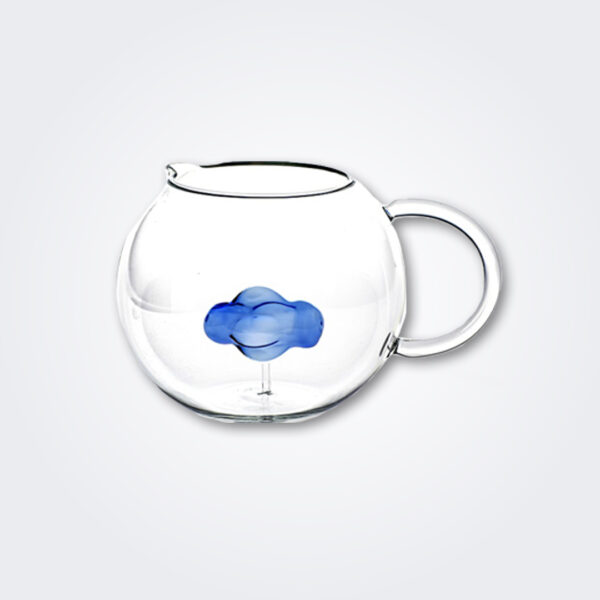 Cloud glass jug product picture.