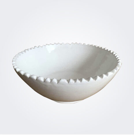 White Moroccan Bowl