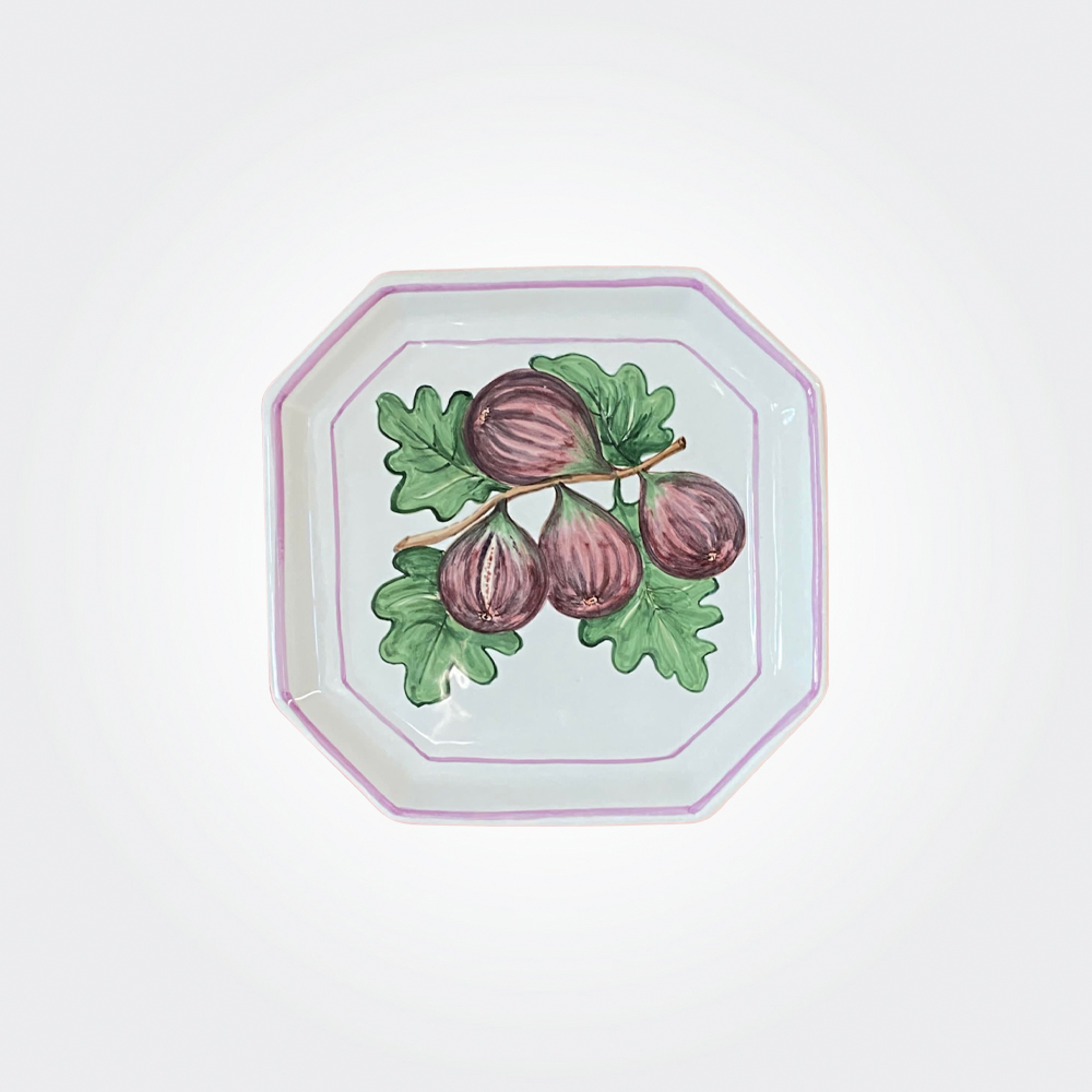 Figs Square Dinner Plate