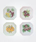 Fruit Harvest Square Fruit Plate Set