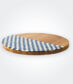 Blue and White Checkered Cheese Board