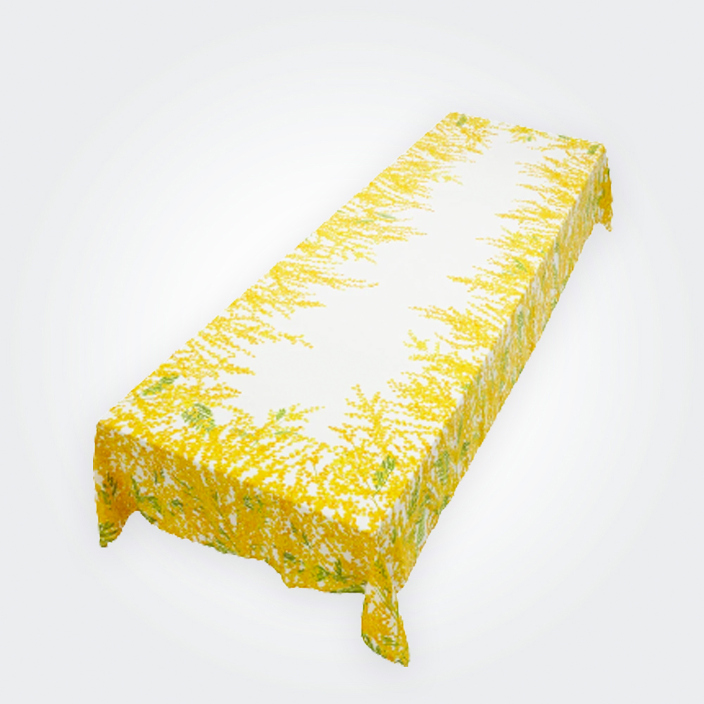 Mimosa Linen tablecloth 2