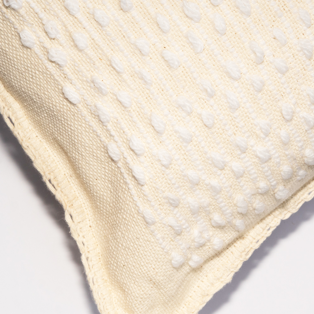 Canvas Cotton Pillow Cover detail