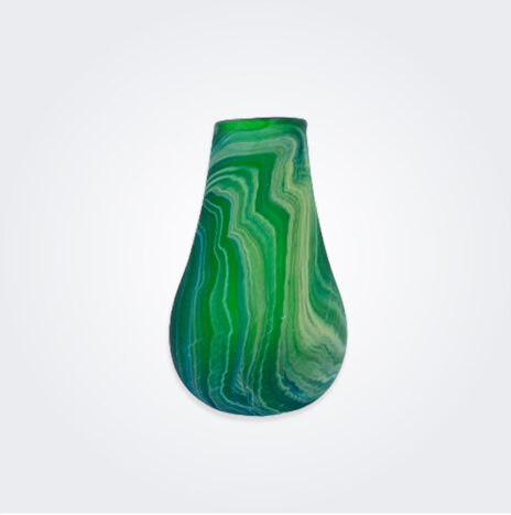 Green Phoenician Glass Vase