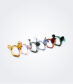 Animal Motifs Glass Napkin Ring