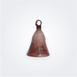 Small Brown Glass Bell