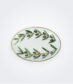 Olives Leaves Ceramic Oval Platter