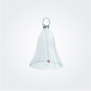 Large Clear Glass Bell